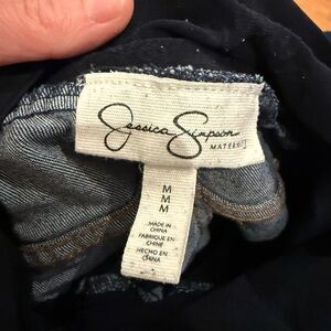 Maternity- Jessica Simpson Blue Denim Jeans